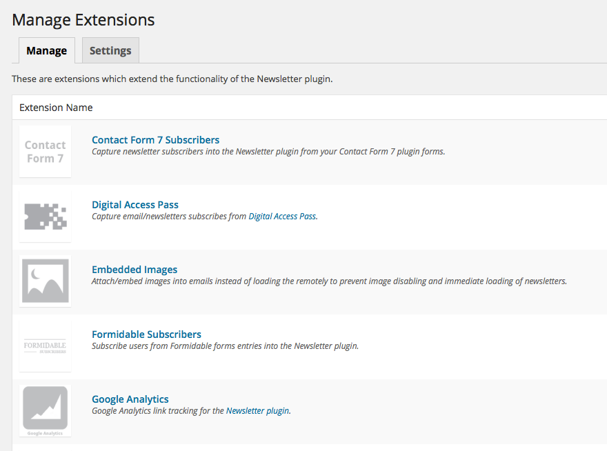 Many extensions and integrations available