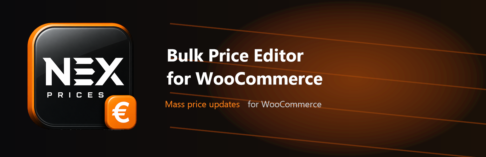 NEX Bulk Price Editor for WooCommerce