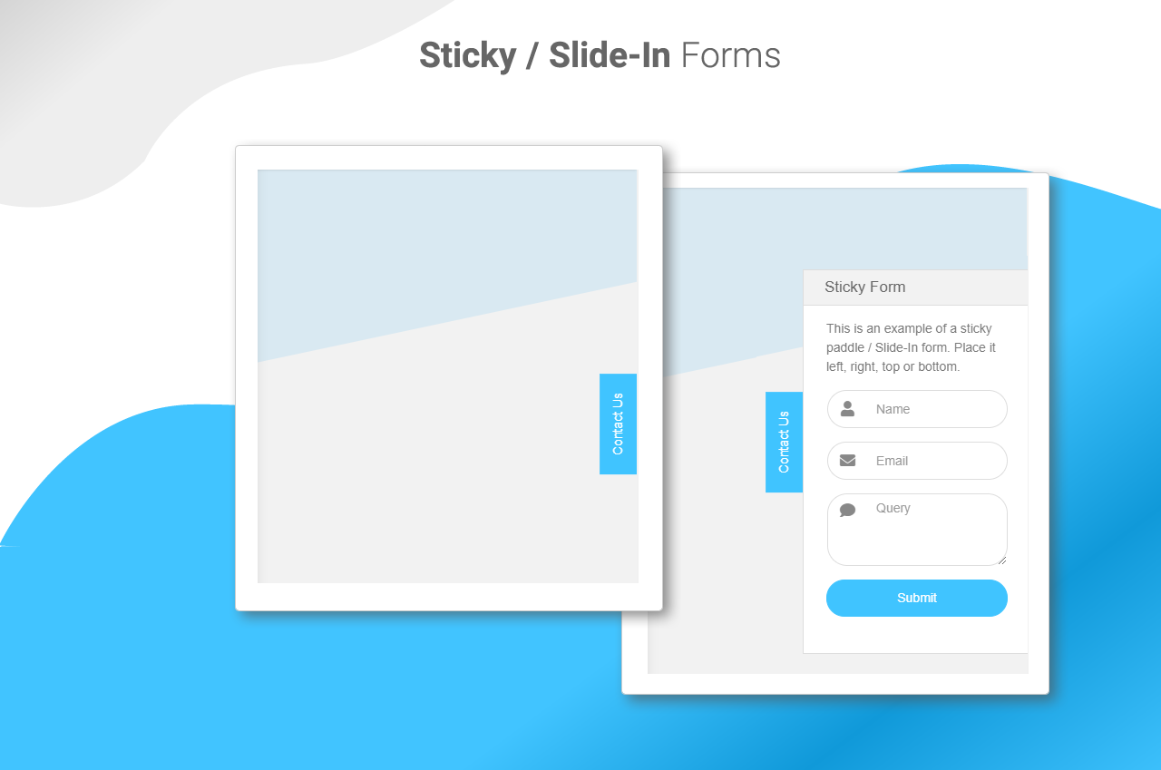 Sticky Forms by NEX-Forms - WordPress Forms Builder