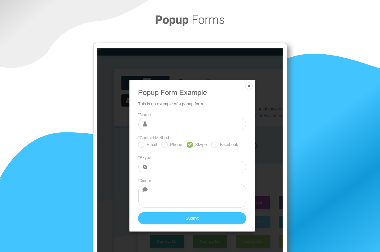 Popup Forms by NEX-Forms - WordPress Forms Builder