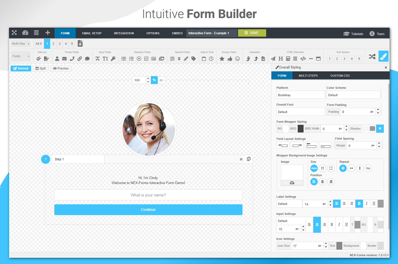 NEX-Forms - Most easy to use Form Builder