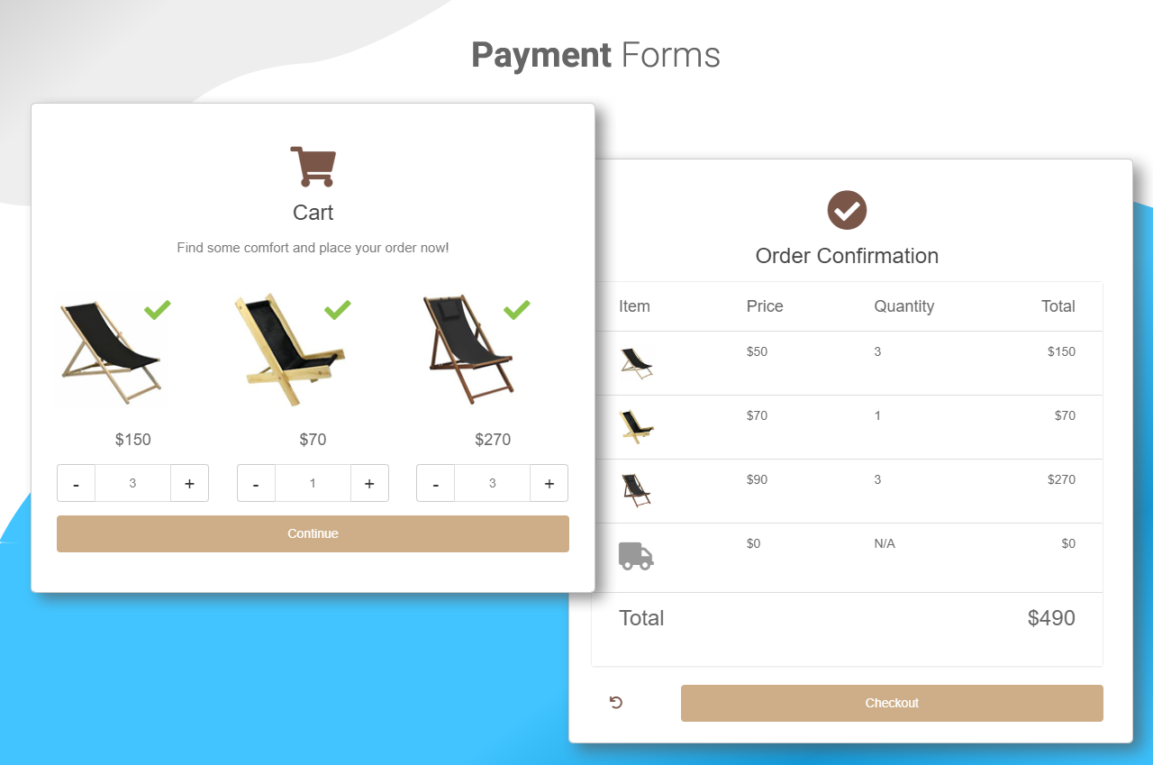 Payment Forms with PayPal Integration by NEX-Forms - WordPress Forms Builder