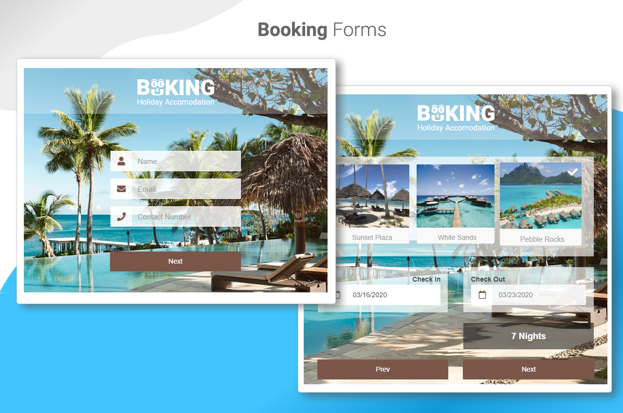 Booking and Order Forms by NEX-Forms - WordPress Forms Builder