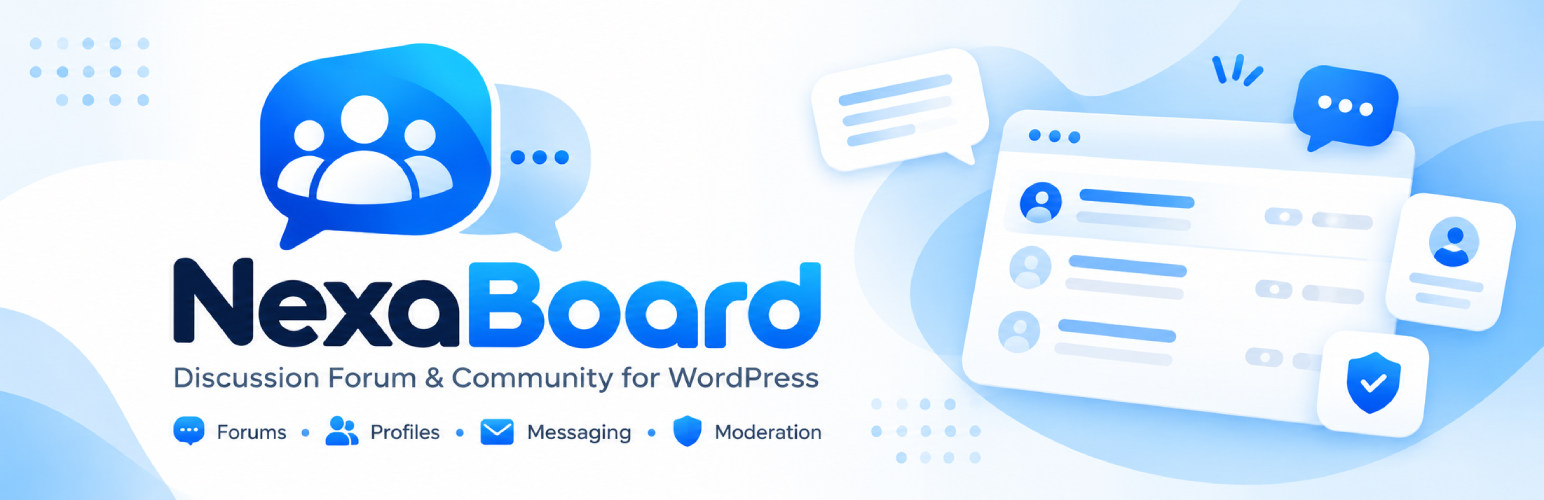 NexaBoard – Discussion Forum &amp; Community