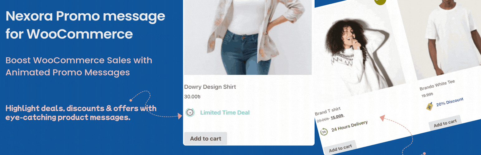 Nexora Promo Messages for WooCommerce