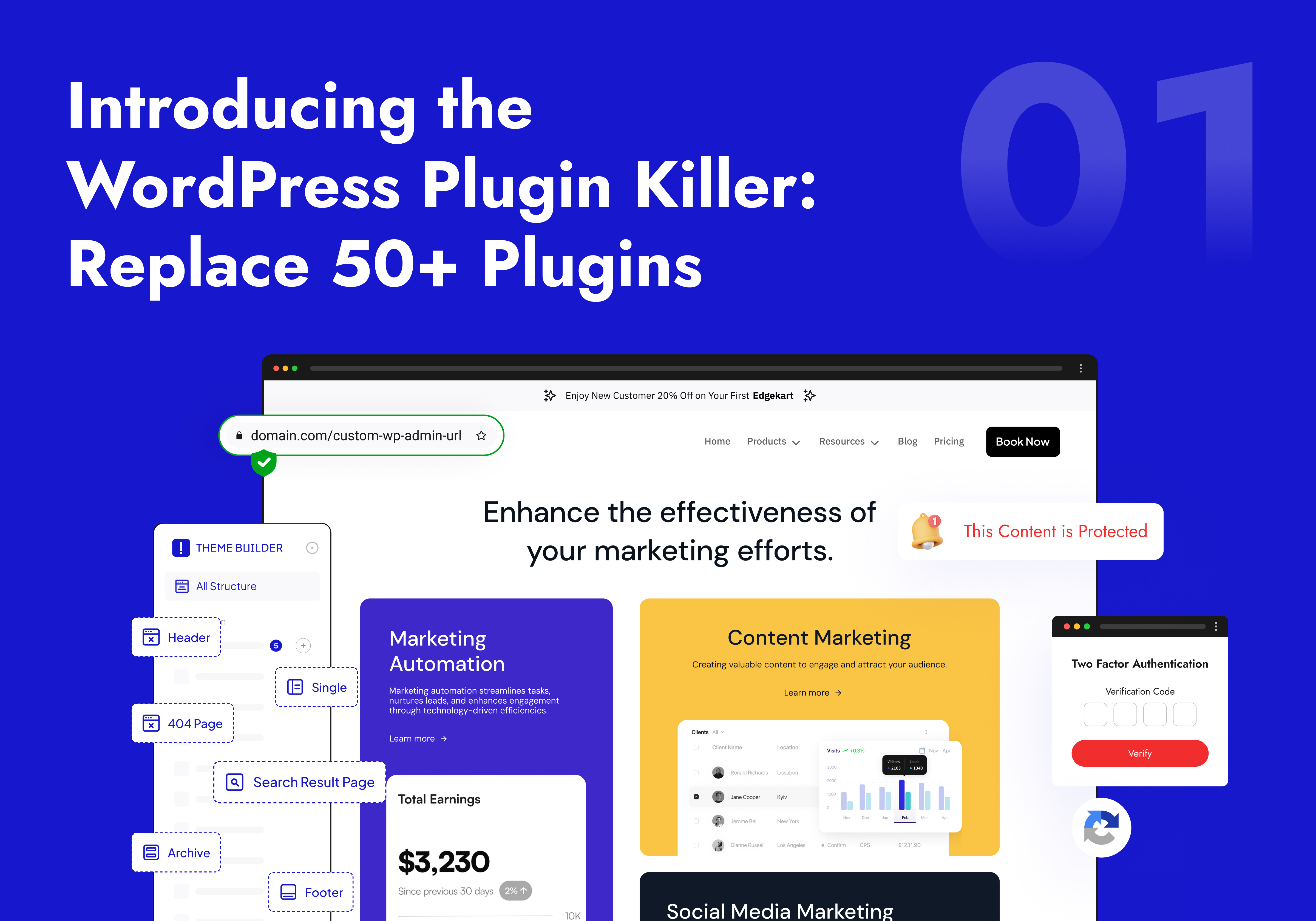 Introducing the WordPress Plugin Killer – Replace 50+ Plugins with One Solution