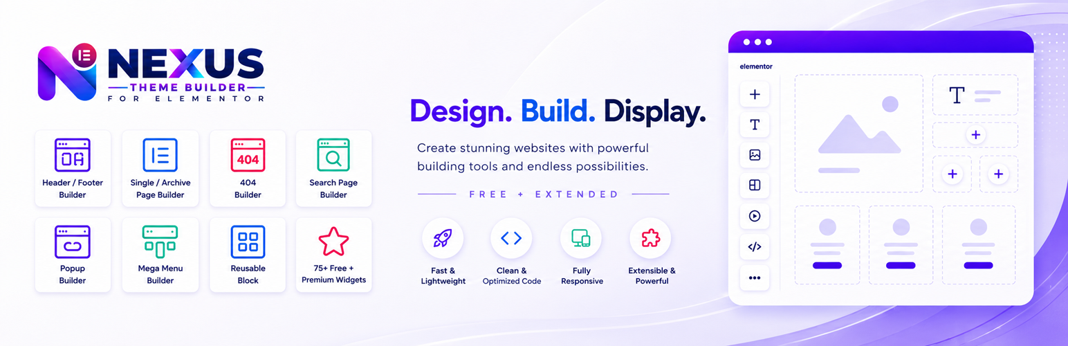 Nexus Theme Builder for Elementor