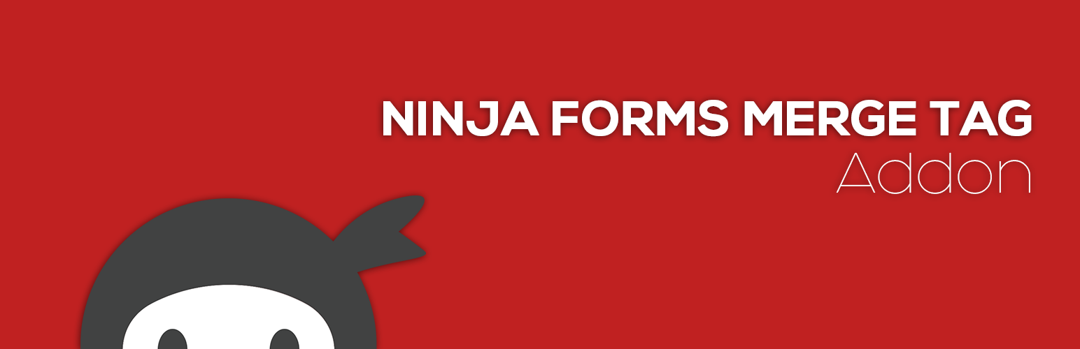 WordPress 外掛 Ninja Forms Merge Tag Addon 的封面圖片。