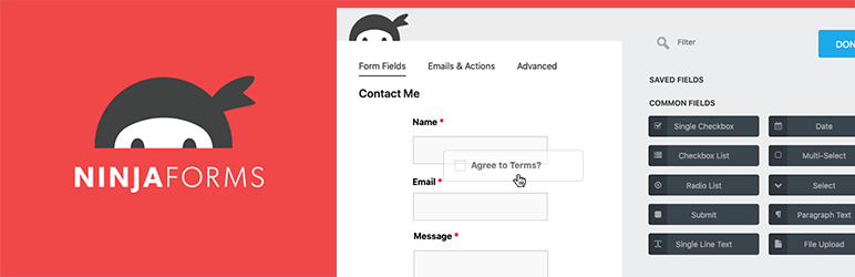 Ninja Forms – The Easy and Powerful Forms Builder