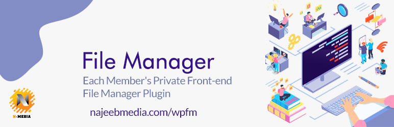 Product image for Frontend File Manager Plugin.