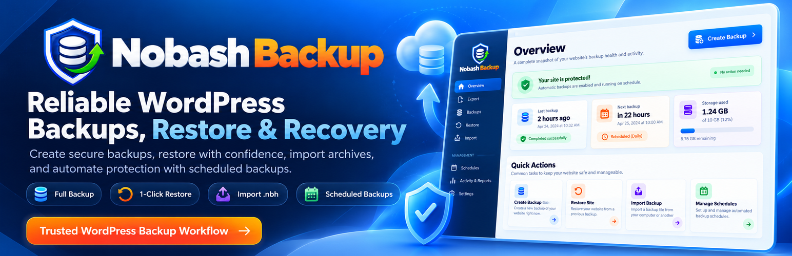Nobash Backup