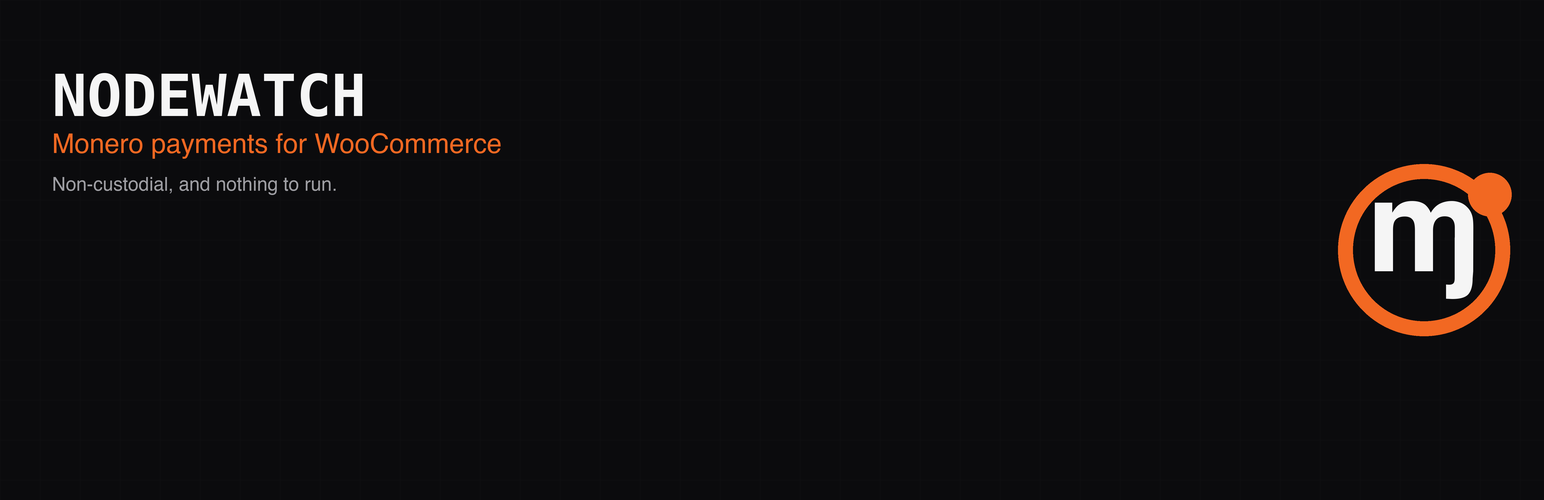 Nodewatch Monero Payments for WooCommerce