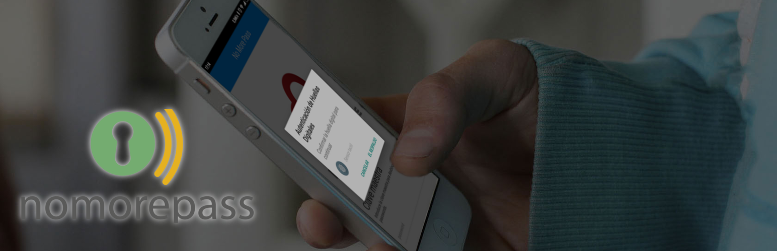 WordPress 外掛 NoMorePass Login 的封面圖片。