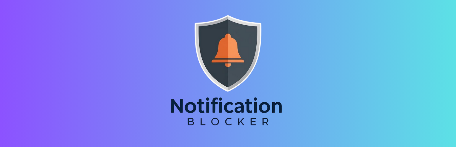 WordPress 外掛 Notification Blocker 的封面圖片。