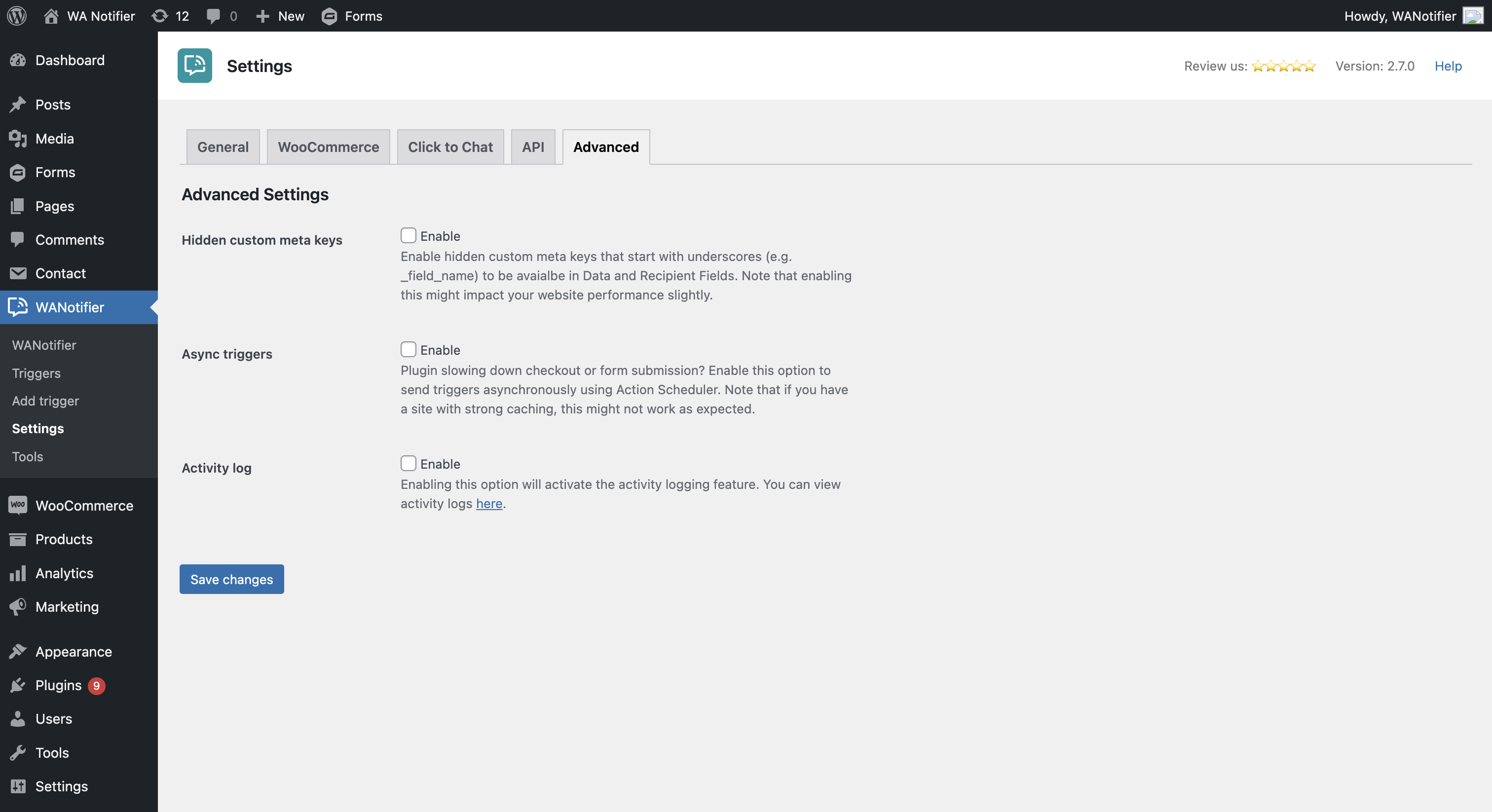 Send Notifications from Woocommerce, Form Plugins and More!