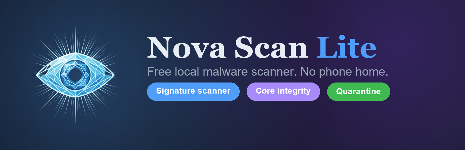 Nova Scan Lite – Malware Scanner, Backdoor & File Integrity