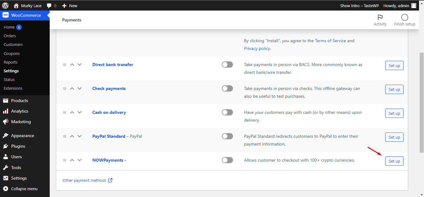 NOWPayments For WooCommerce