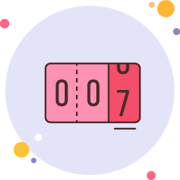 Number Counter Icon