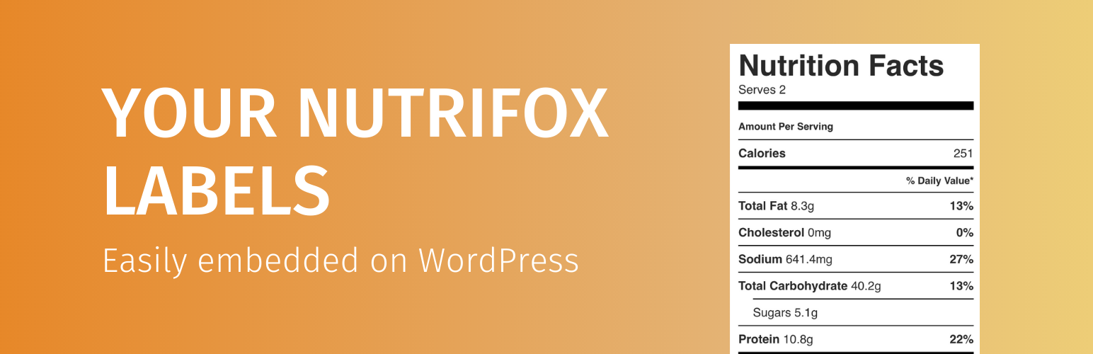 Nutrifox WP Connector