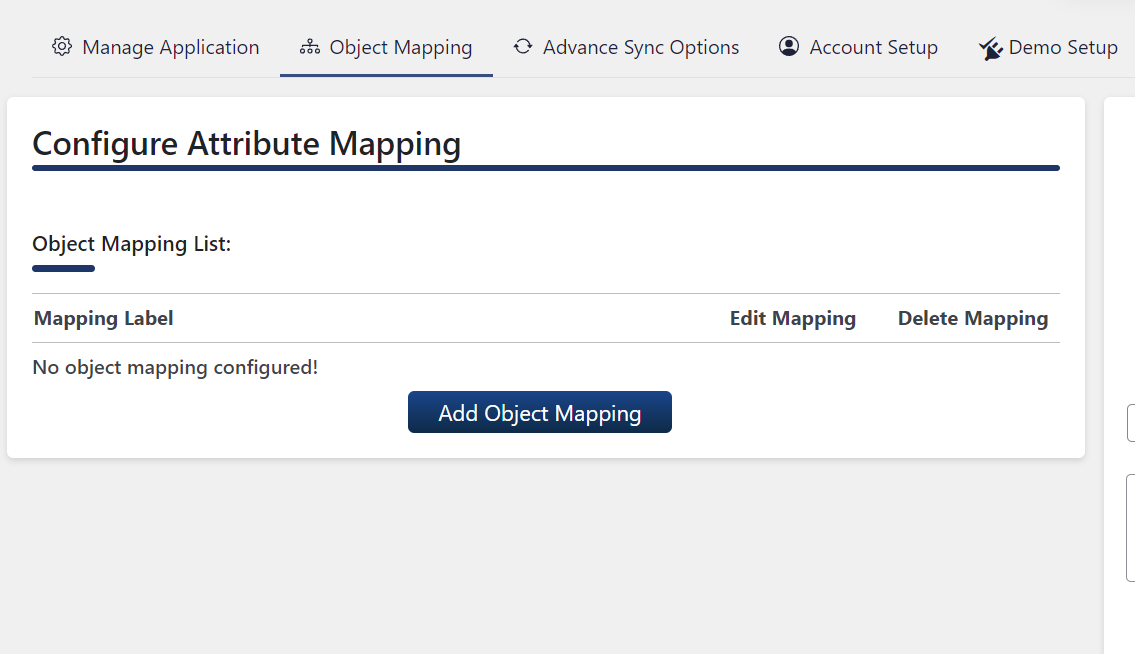 Field Mapping List