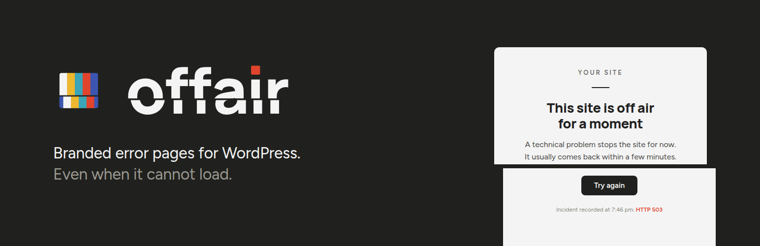 Offair – Branded Error Pages preview
