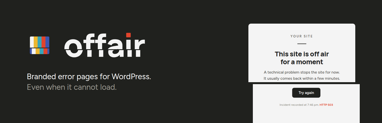 Offair – Branded Error Pages preview