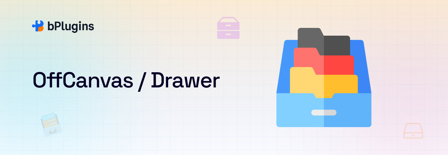 OffCanvas / Drawer – Responsive Slide-In Drawer & Popup System
