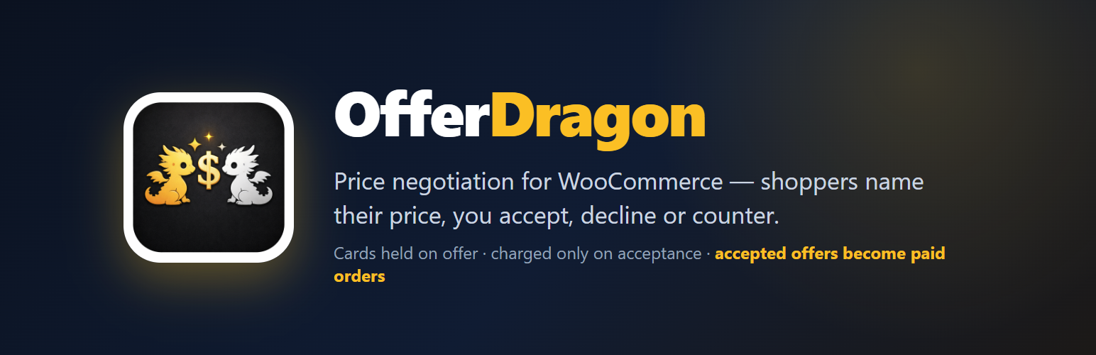 OfferDragon – Price Negotiation for WooCommerce