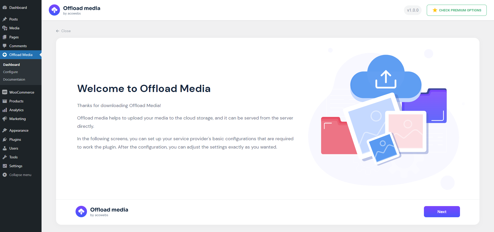 Welcome to offload media