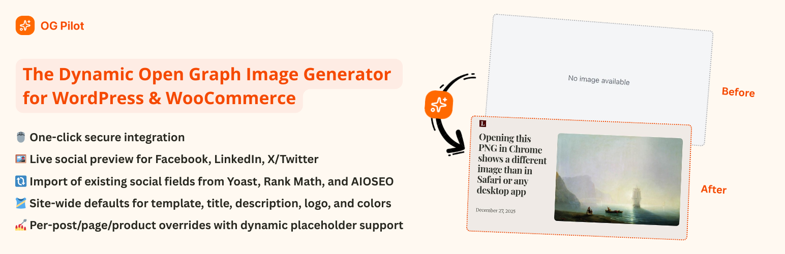 OG Pilot Dynamic Open Graph Images