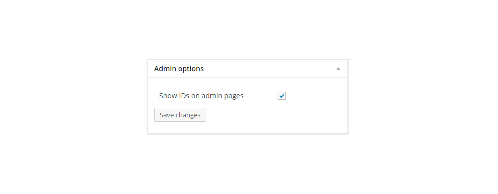 Option to display post IDs on admin pages