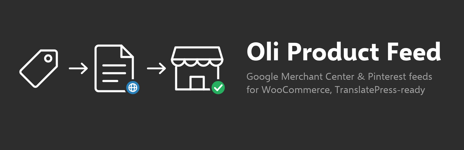 WordPress 外掛 Oli Product Feed 的封面圖片