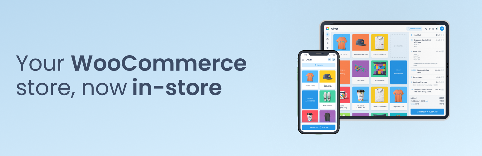 Oliver POS – WooCommerce POS for iPhone, iPad & Android