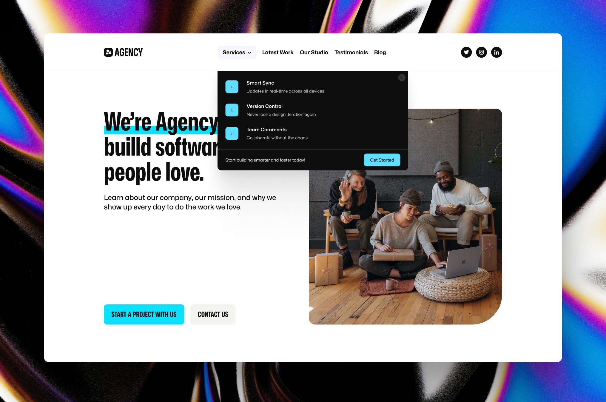 Design beautiful, content-rich dropdown menus with the WordPress block editor.