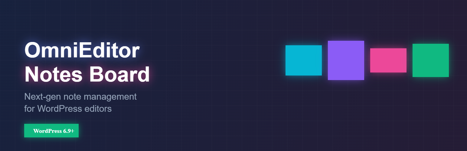 OmniEditor Notes Board