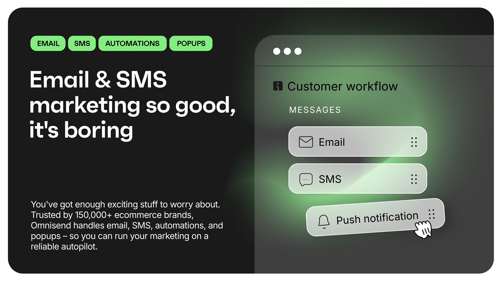 Email & SMS marketing so good, it's boring