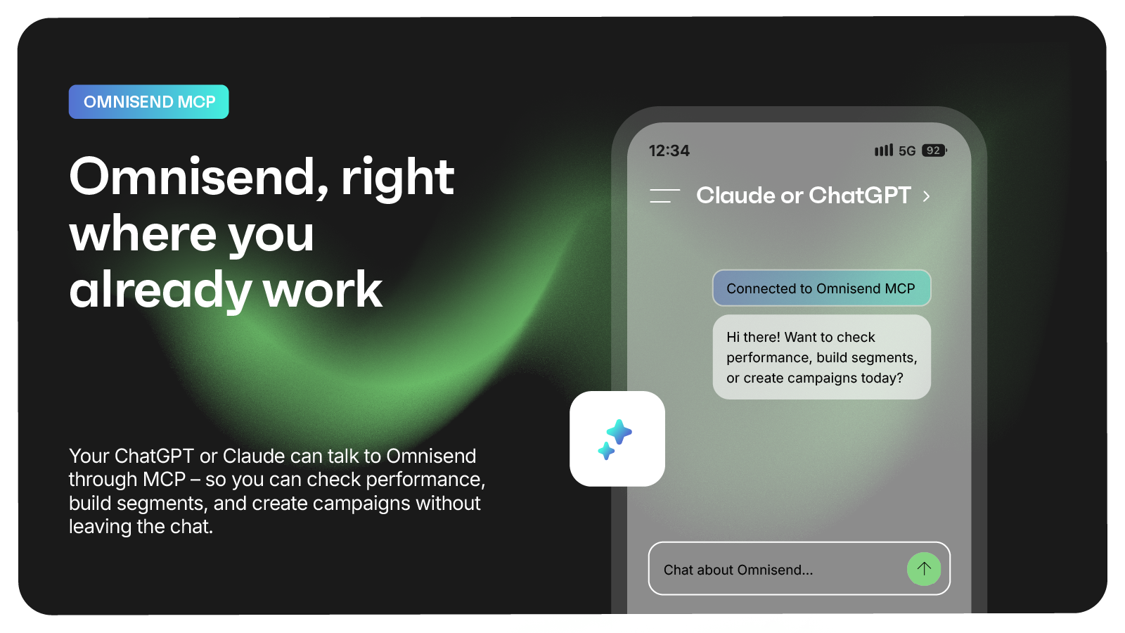 Omnisend MCP — manage Omnisend from ChatGPT or Claude