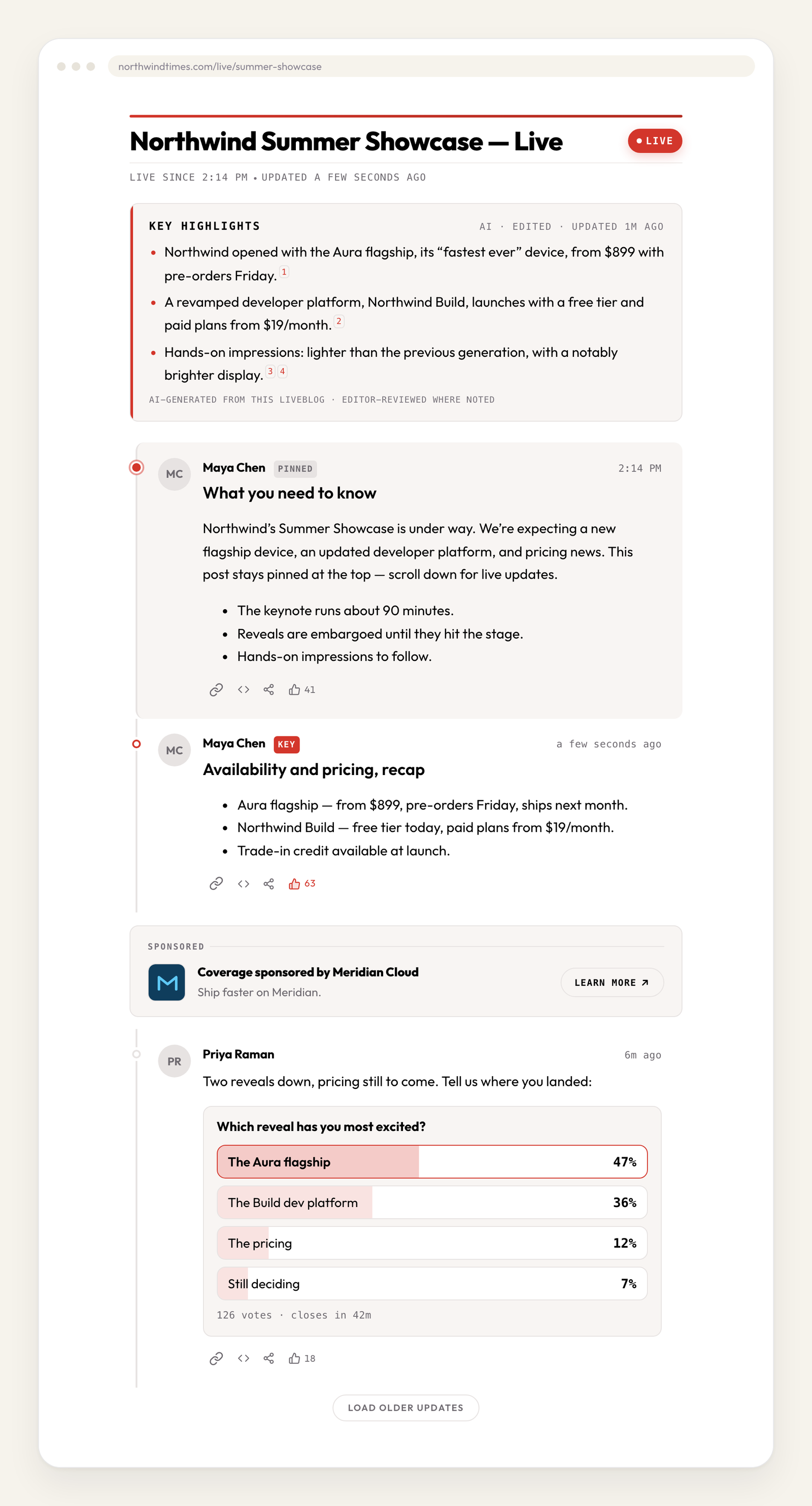 The reader view, inheriting the host theme's typography.