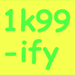One Thousand Nine Hundred and Ninety-Nineify Icon