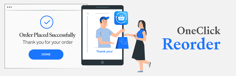 WordPress 外掛 OneClick Reorder 的封面圖片。