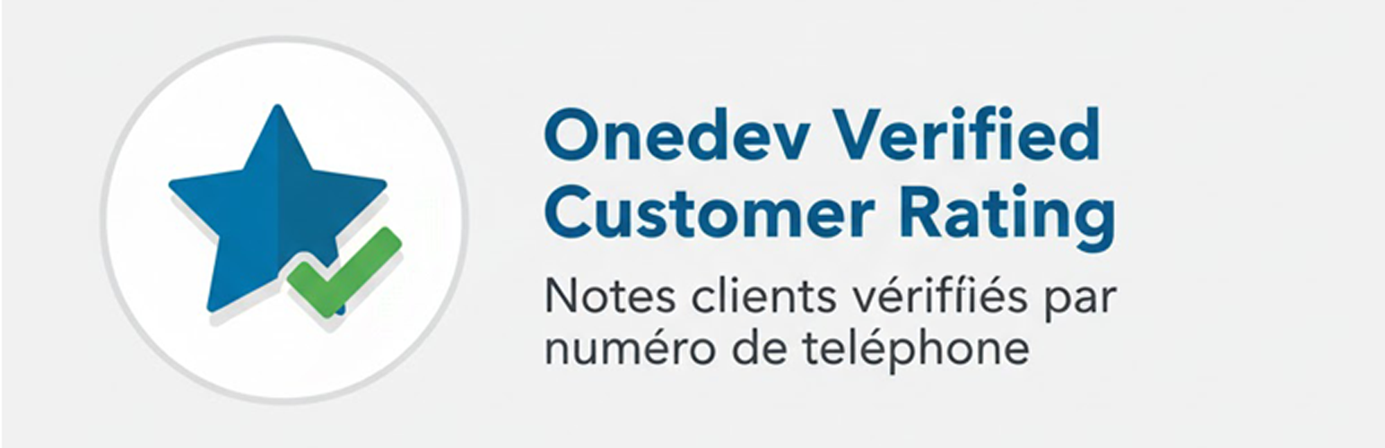 Onedev Verified Customer Rating