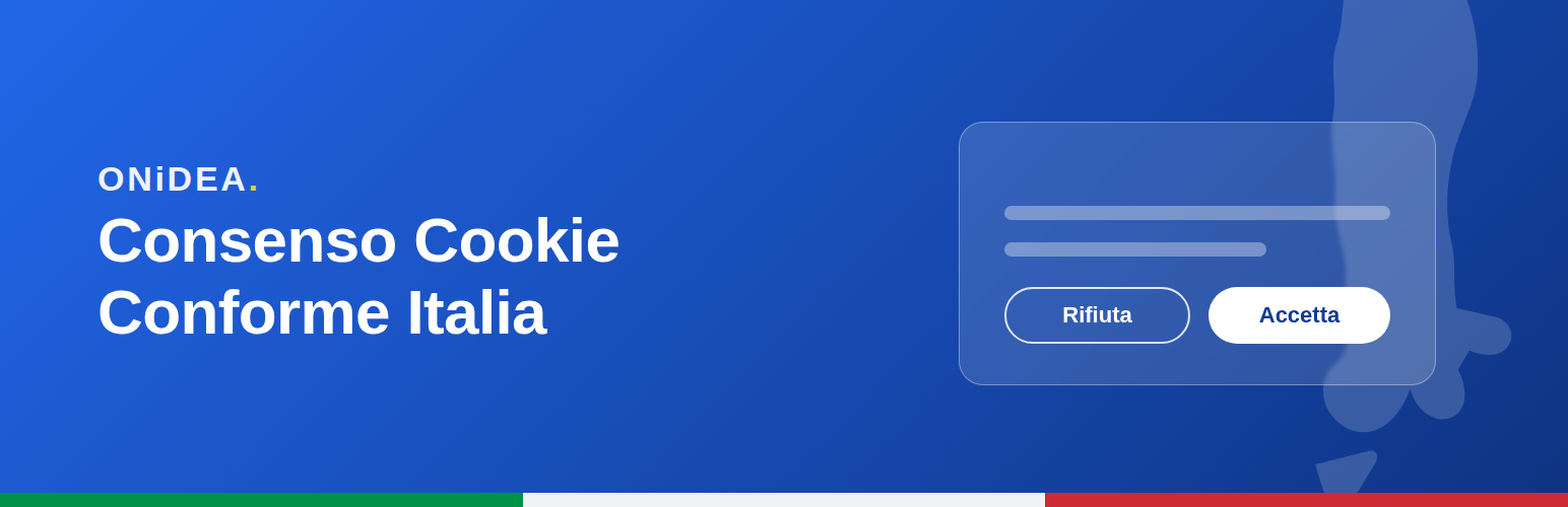 ONiDEA Consenso Cookie Conforme Italia