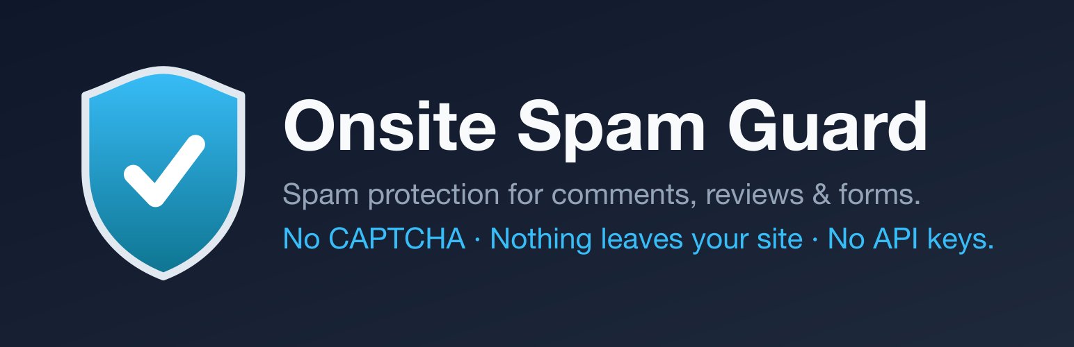 Onsite Spam Guard