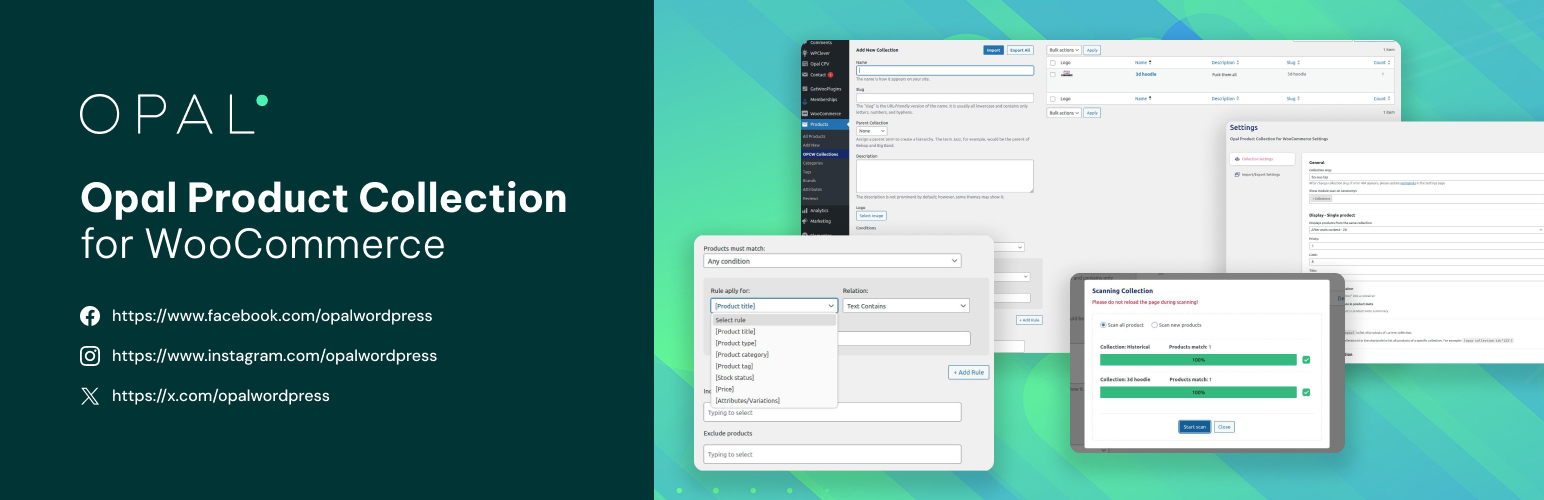 Opal Product Collection for WooCommerce