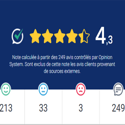 Opinion System note & avis Demo logo