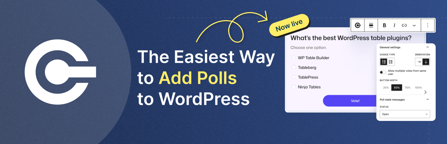 OpinionCamp – Poll Block