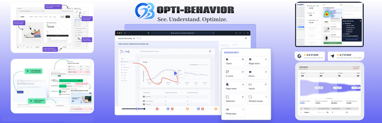 Opti-Behavior – Self-Hosted Heatmaps, Session Recording & Analytics (GDPR-Native ,Free Hotjar & Clarity Alternative)