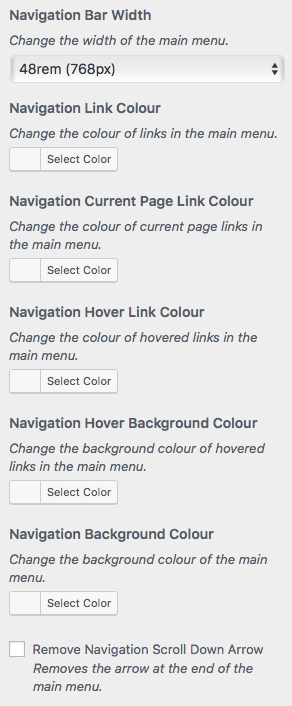 Nav Options