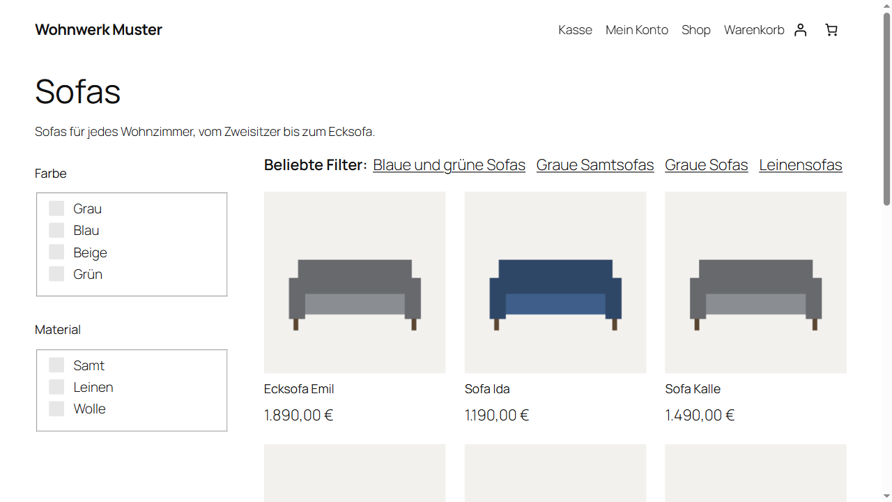 The unfiltered category page with the "Popular filters" links to its landing pages.