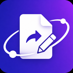 Media Rename — OrbitStem Icon